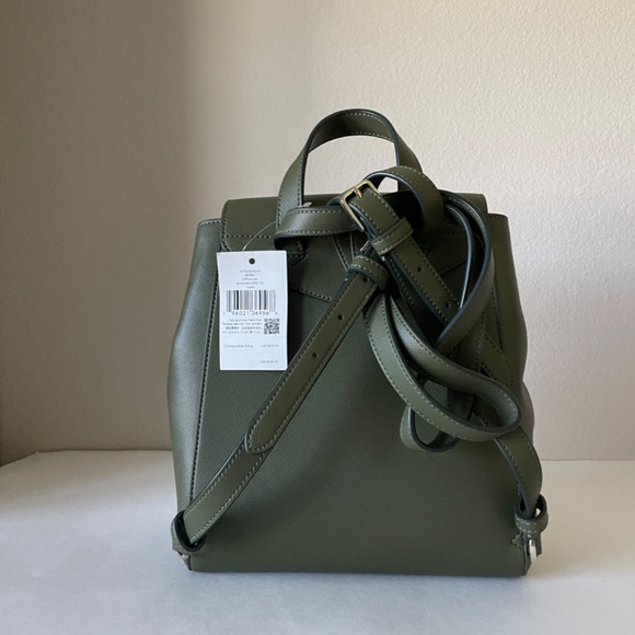KATE SPADE LIZZIE MEDIUM FLAP BACKPACK In Black - Picture 2 of 5